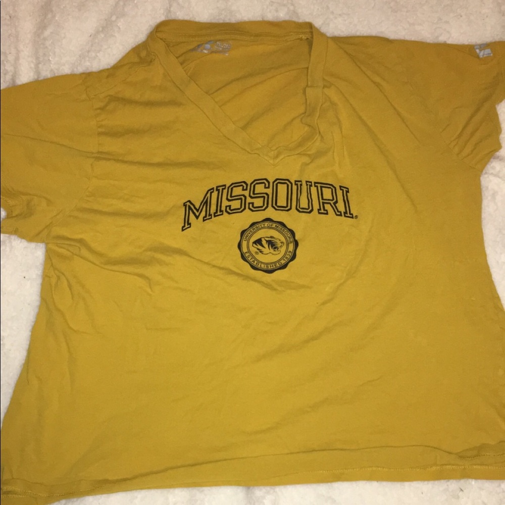 Missouri tigers v-neck tee-shirt